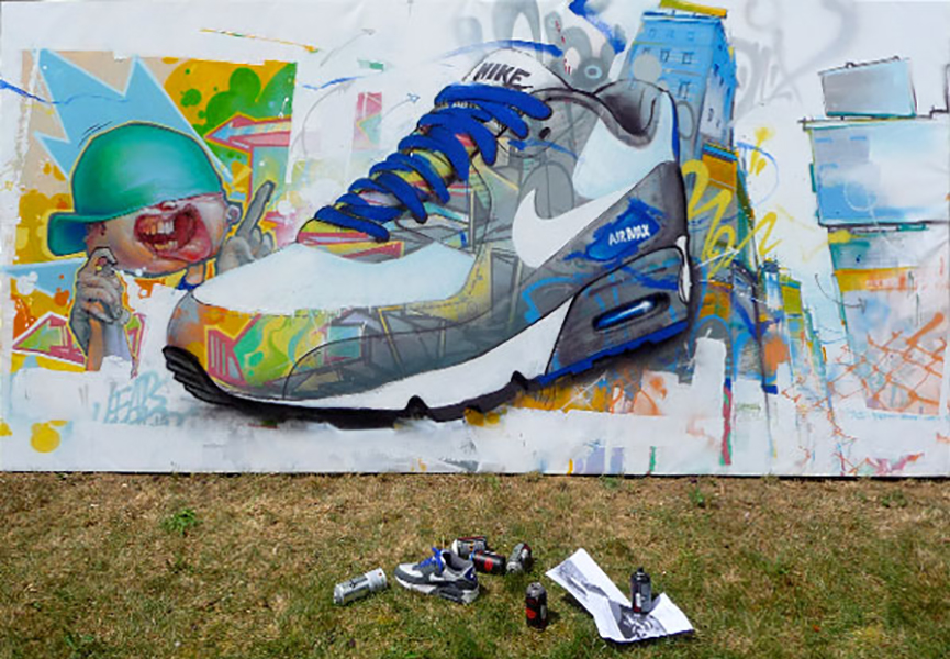 10 Examples Of Stencil Graffiti Arts In Marketing